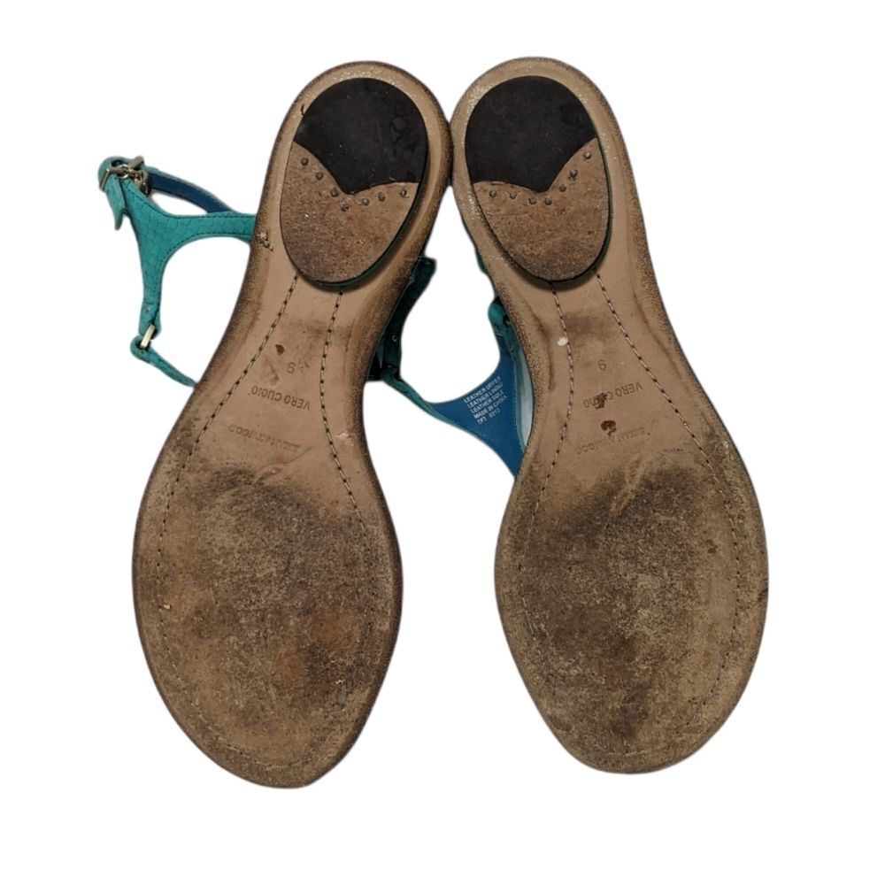 BRIAN ATWOOD Corentine Leather Thong Sandals 9 - Picture 7 of 8